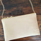 Light Gold Shell Envelope Bag