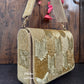 Gold Sequence Flap Bag