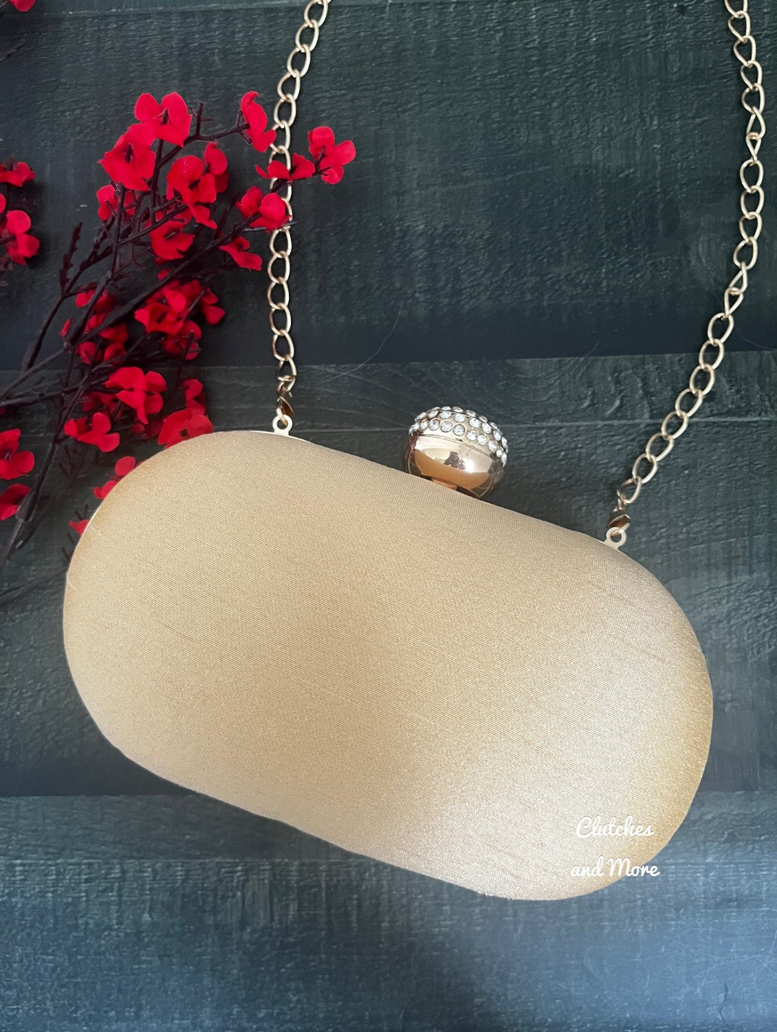 Gold Capsule Clutch