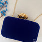 Blue Ethnic Clutch