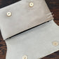 Silver Shell Envelope Bag