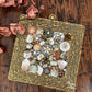 Square Mother of Pearl luxury clutch