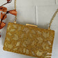 Gold Modern Affair Clutch