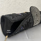 Black Parchment Clutch