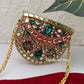Kashish Kundan Brass Clutch Mini