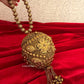 Mini Metal Potli Bag Gold