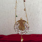 Mini Mother of Pearl Clutch Gold