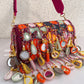 Mirror Flap Bag Multicolored (Pink Base)