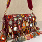 Mirror Flap Bag Multicolored (Red base)