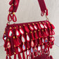 Mirror Flap Bag Red