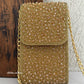 Claire Mobile Sling Cum Waist Bag Gold