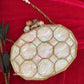 Lily Mother of pearl luxury clutch