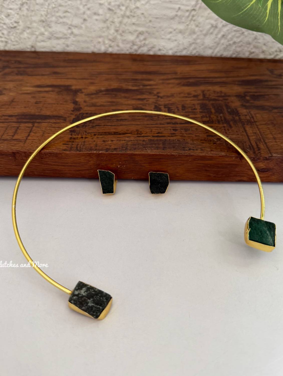 Alanna Choker Set Green