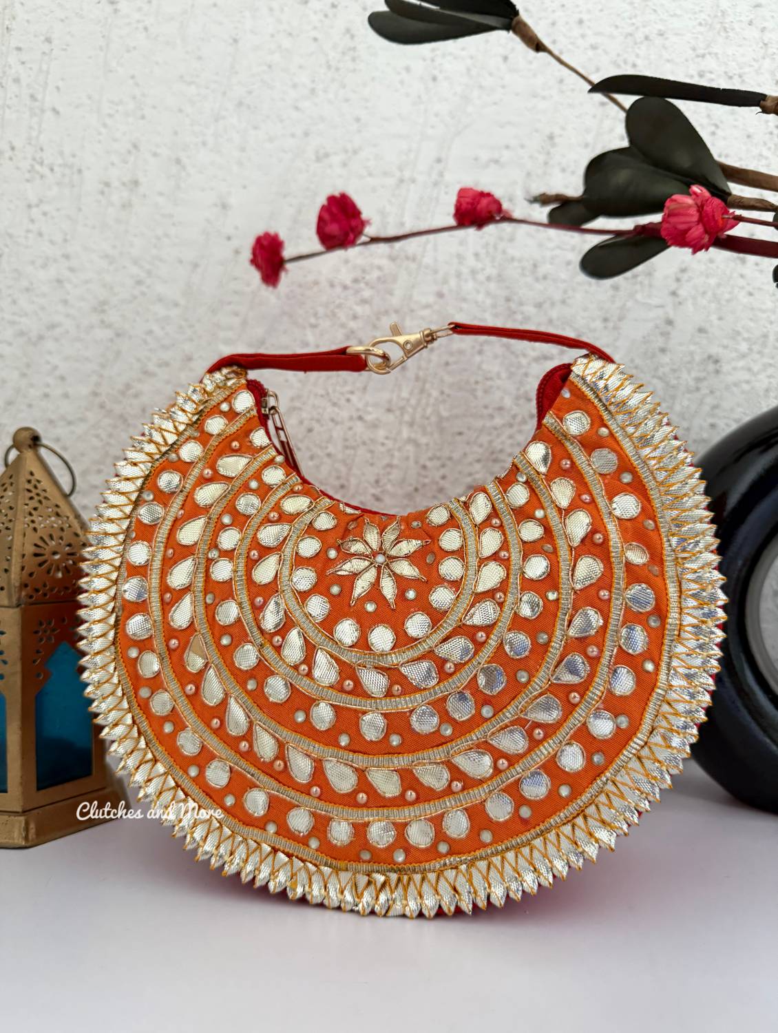 Meraki Gottapatti Chand Bags (Multiple colors)