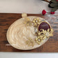 Embellished Oval Resin Clutch