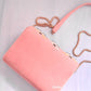 Light Pink Butterfly Flap Bag