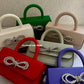 Scarlett Bow Sling bag White