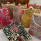 Ibadat Lakhnawi Chikankari Bag Gold
