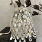 Premium Mirror Potli White