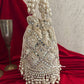 Premium Mirror Potli Ivory