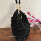 Aamna Moon Crystal Bag Black