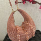 Aamna Moon Crystal Bag Rose Gold
