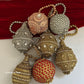Mini Metal Potli Bag Silver