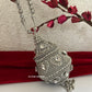 Mini Metal Potli Bag Silver