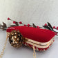 Red Ethnic Clutch
