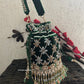 Vaidehi Luxe Potli Bag Green