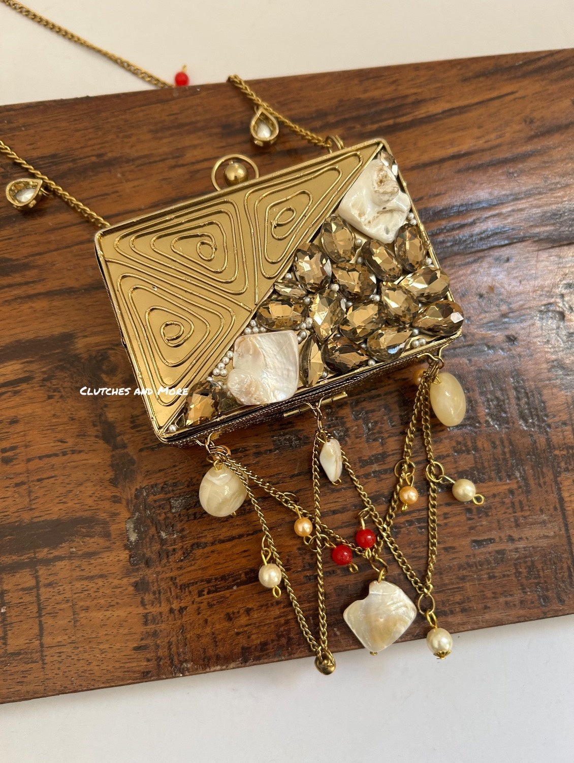 Mini Mother of Pearl Clutch