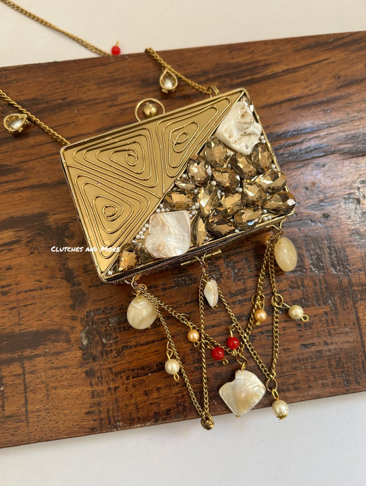 Mini Mother of Pearl Clutch