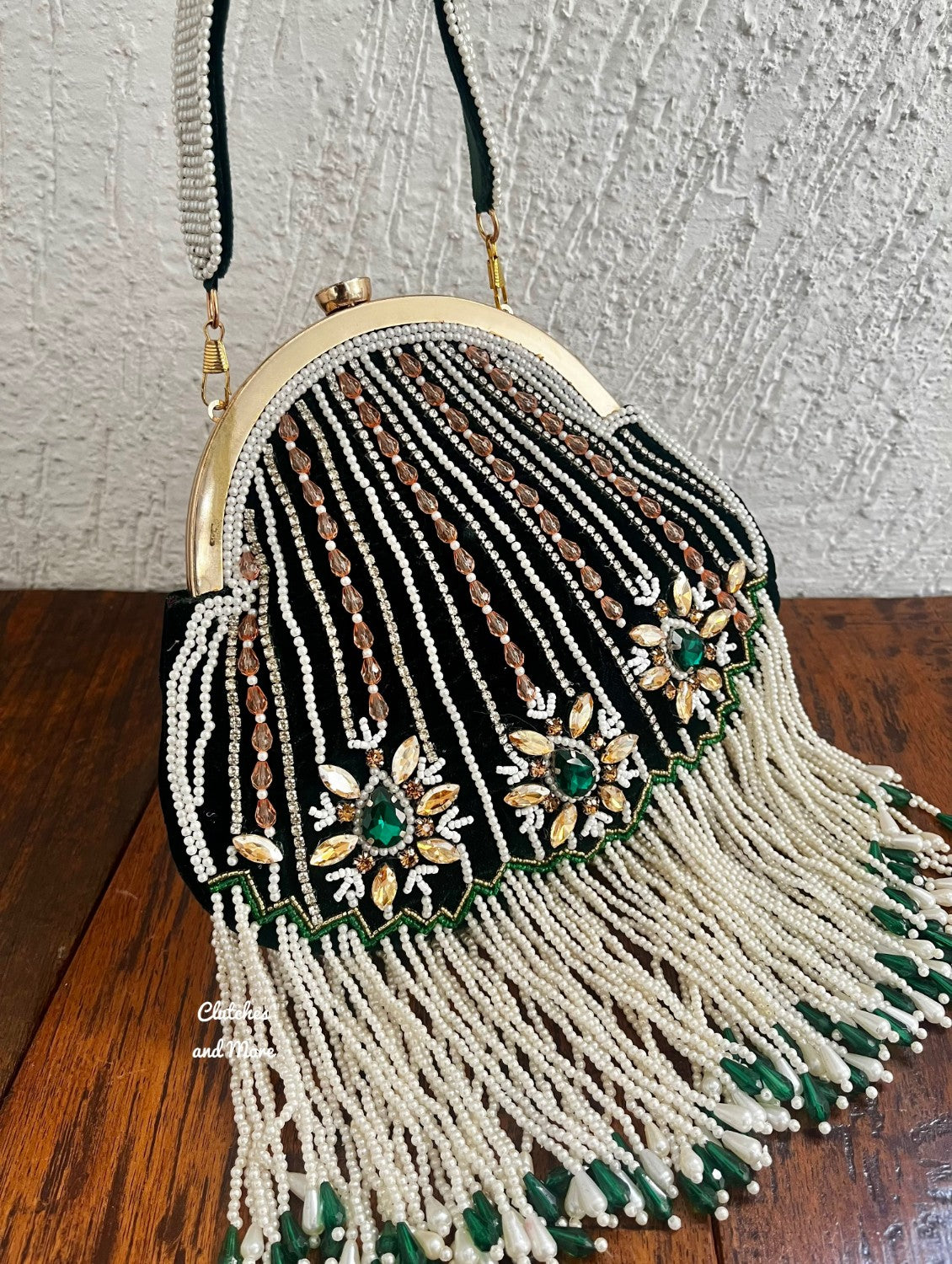 Green batua Bag