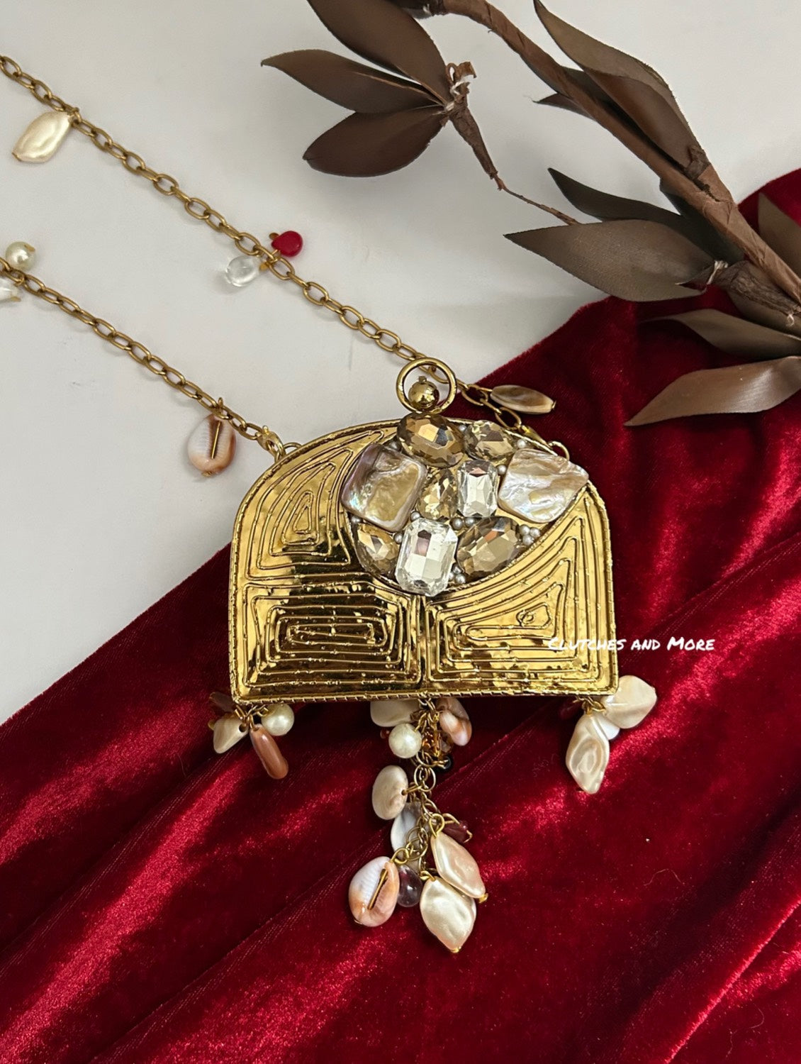 Mini Mother of Pearl Clutch