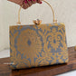 Hoor Banarsi Clutch Grey