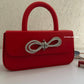 Scarlett Bow Sling bag Red