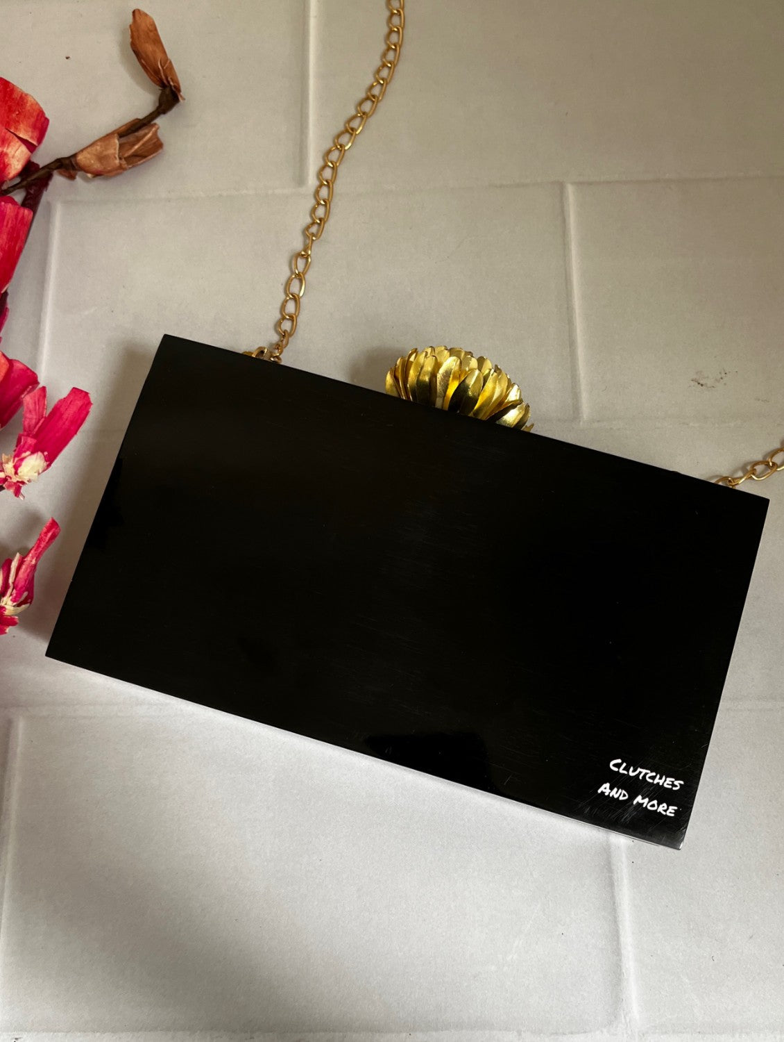 Premium Black Resin Clutch