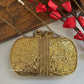 Criss Cross Capsule Mother of Pearl Luxury Clutch