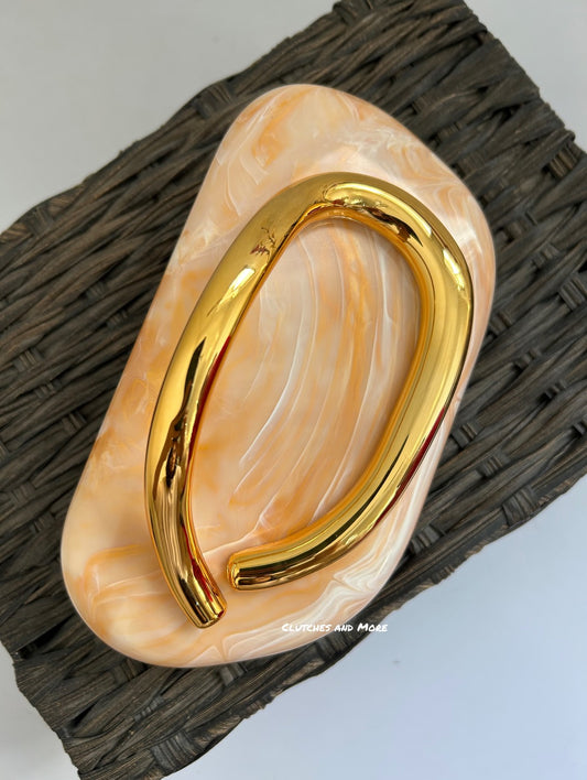 The ZARA 2.0 Clutch Gold