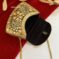 Kasika Kundan Brass Clutch Mini