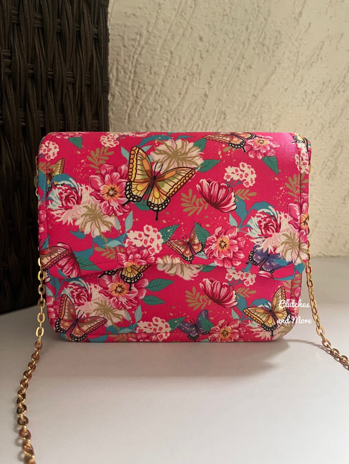 Magical Garden Flap Bag Pink