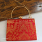 Hoor Banarsi Clutch Red