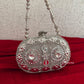 Mini Metal Capsule Bag Silver