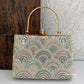 Rainbow Chikankari Bag Off White
