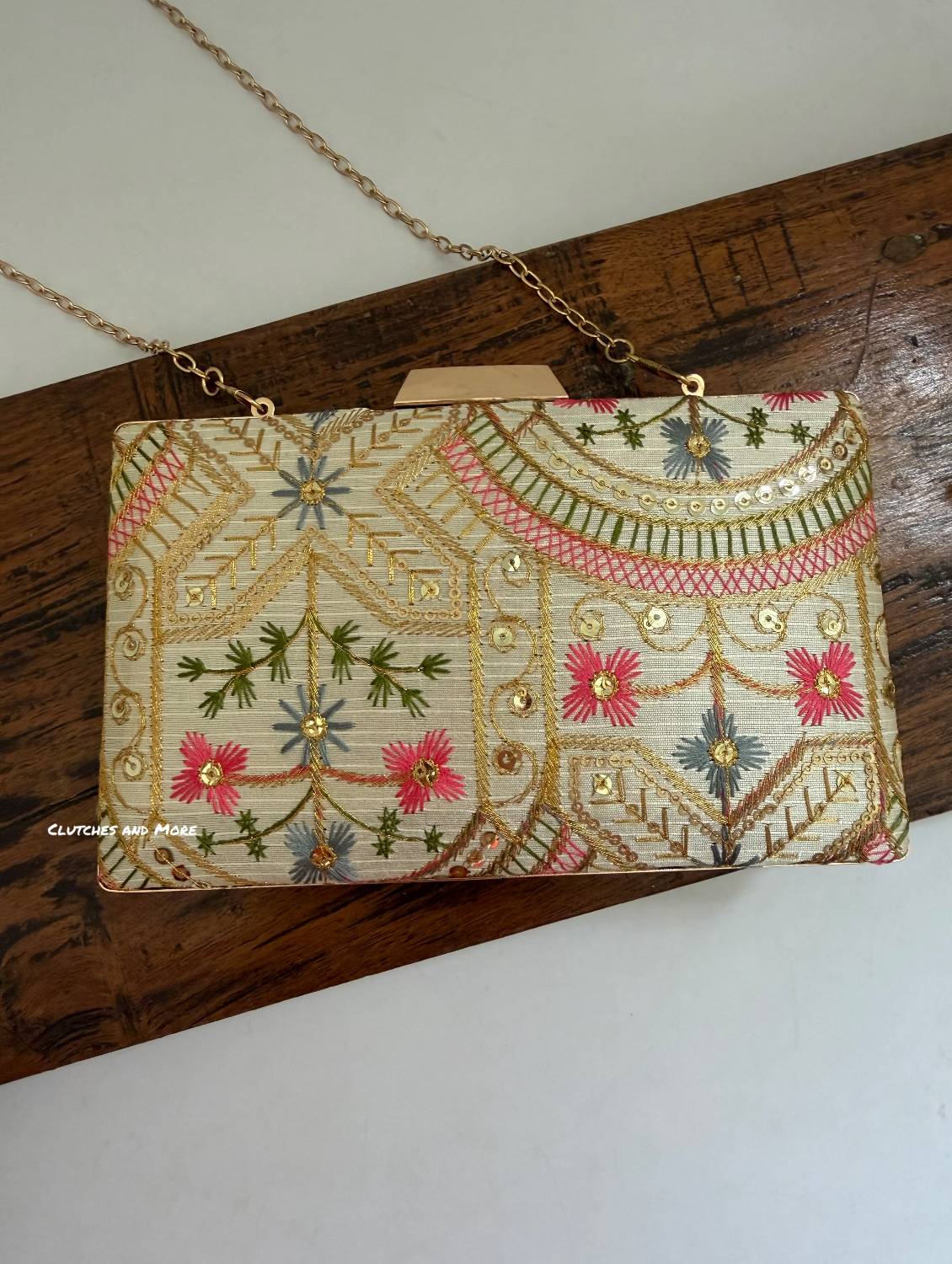BloomingDale Clutch Multicolored (Pattern 1)
