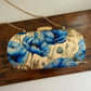 Poppy Floral Capsule Cluth Blue Beige