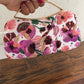 Poppy Floral Capsule Clutch Pink Multicoloured