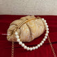 Banarsi Batua Bag White Gold