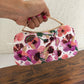 Poppy Floral Capsule Clutch Pink Multicoloured