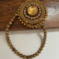 Mini Metal Round Ghunghroo Bag Gold